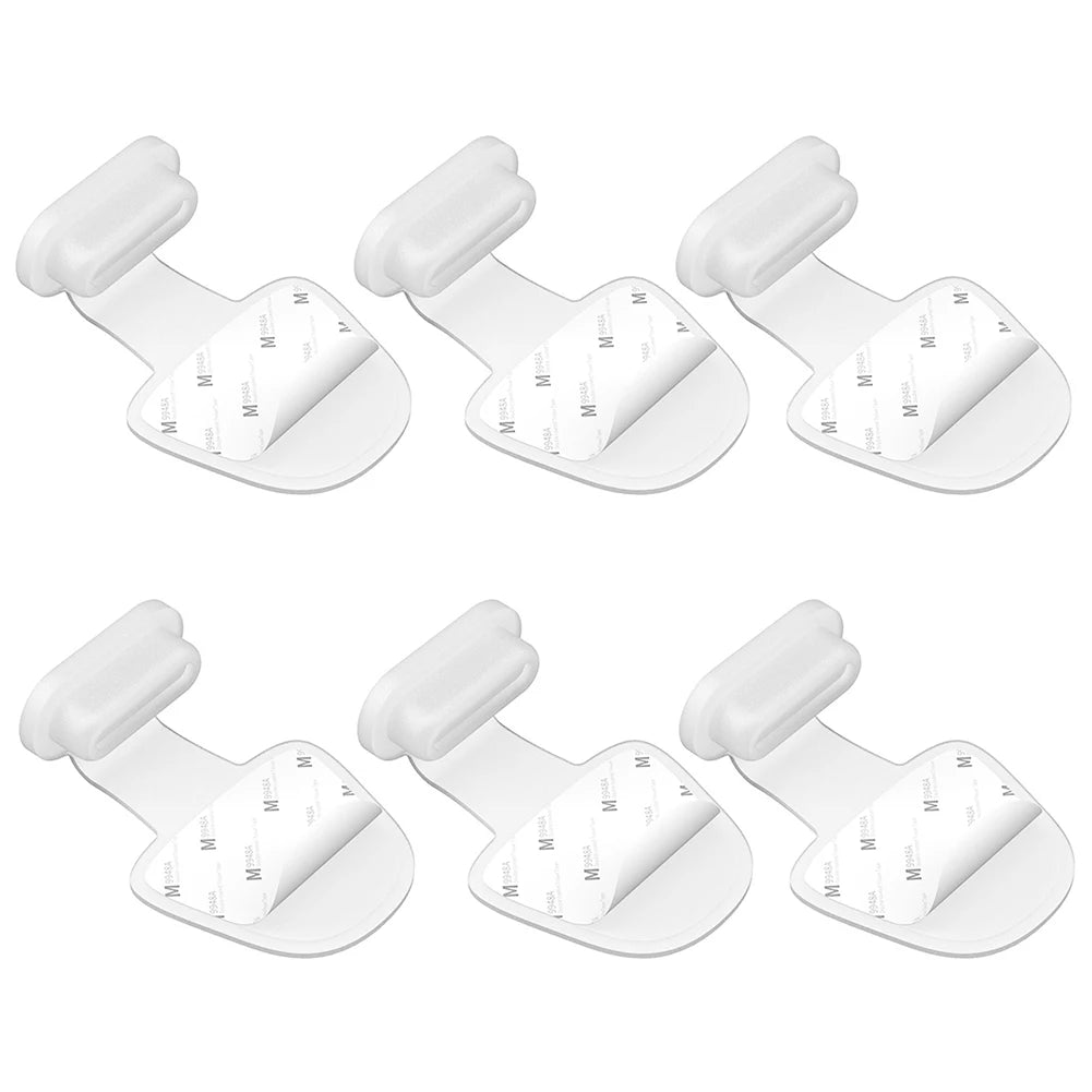 2/4/6pcs Silicone Phone Charging Port Dust Plug for iPhone Anti-lost Dustproof Cap Cover Mobile Phone Accessories