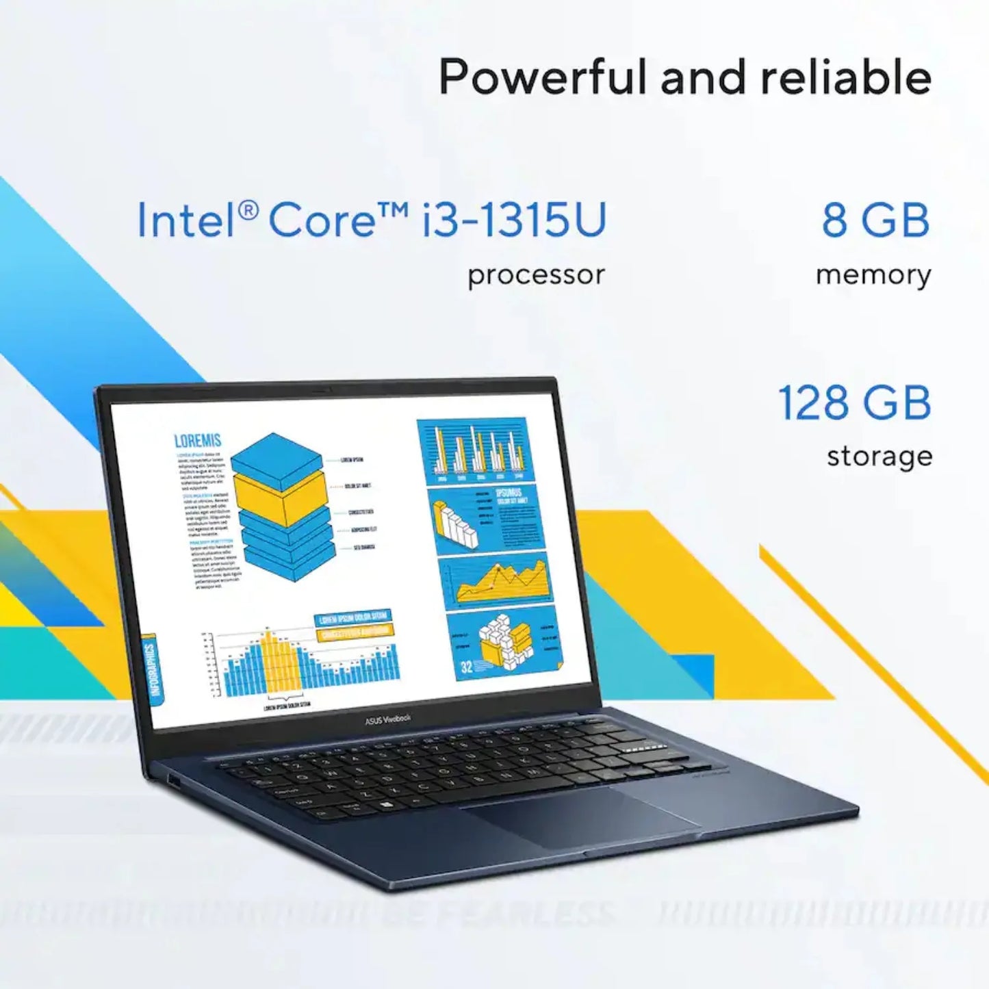 ASUS Vivobook 14" FHD Laptop,Intel Core i3 1315U, Up to 16GB RAM,1TB SSD,Wi-Fi 5,Windows 11 Home