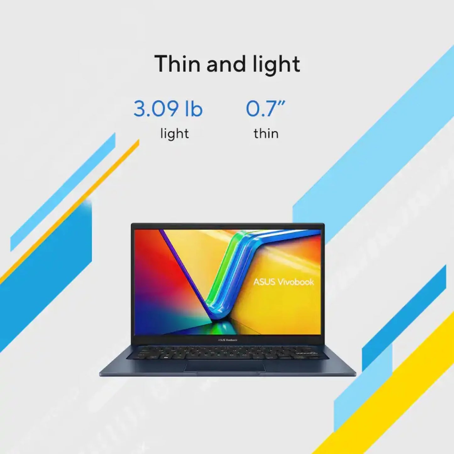 ASUS Vivobook 14" FHD Laptop,Intel Core i3 1315U, Up to 16GB RAM,1TB SSD,Wi-Fi 5,Windows 11 Home