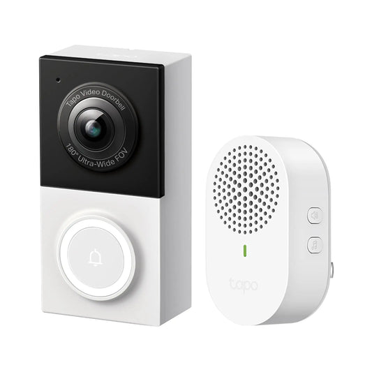 2K Wired Doorbell Camera, 2-Way Audio Color Night Vision Package Detection