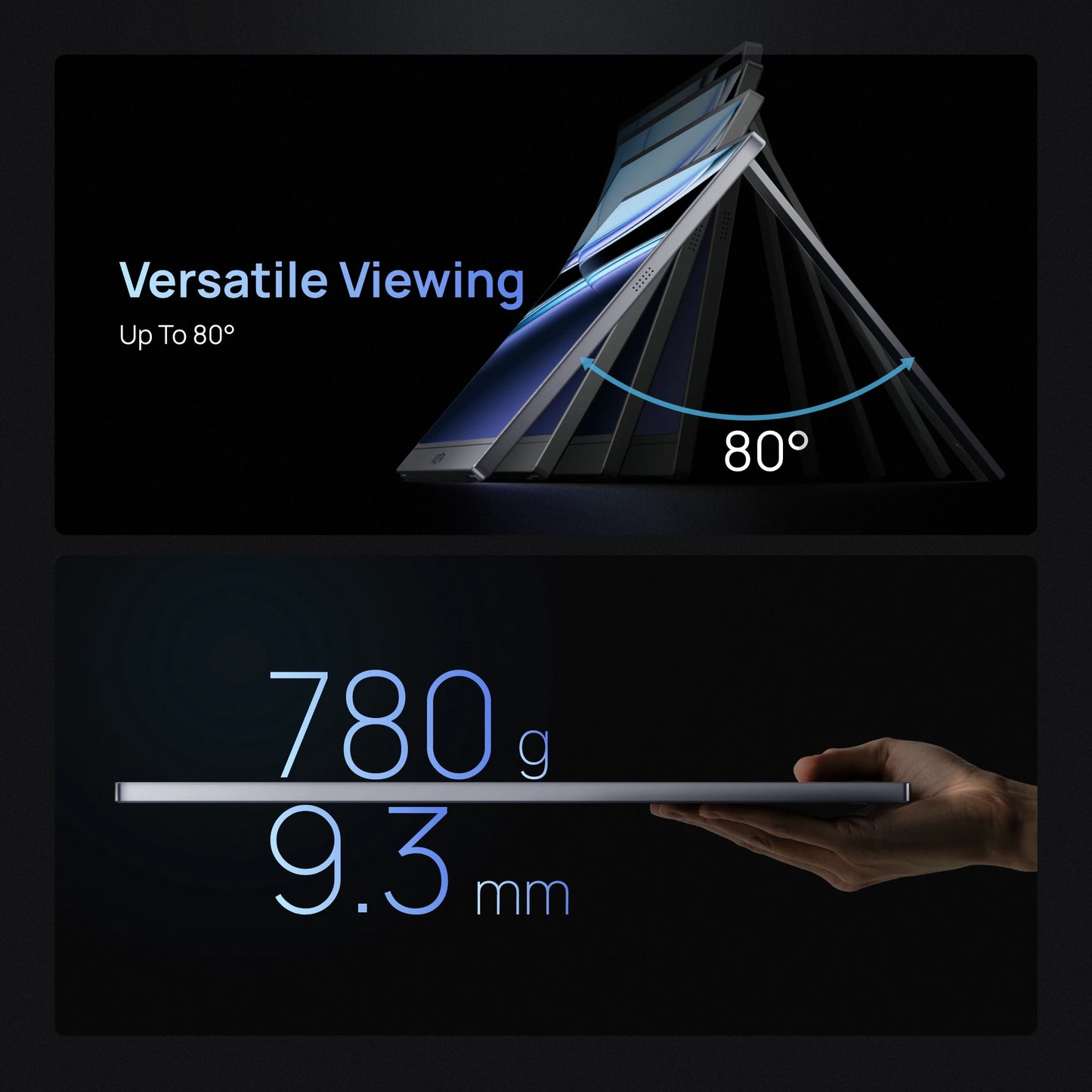 [New] ARZOPA 16.1'' 144Hz Portable Monitor,106% sRGB,1080P,with storage Bag,External Second Screen,Z1FC-Grey