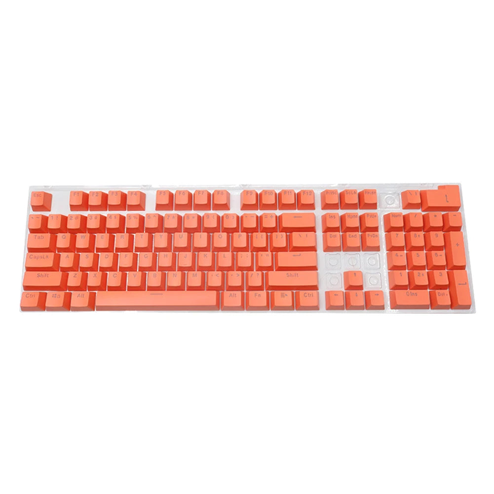 104pcs ABS Universal Mechanical Keyboard Keycaps DIY Ergonomic Blank Keycaps For Cherry MX Keyboard Replacement Backlit Key Cap