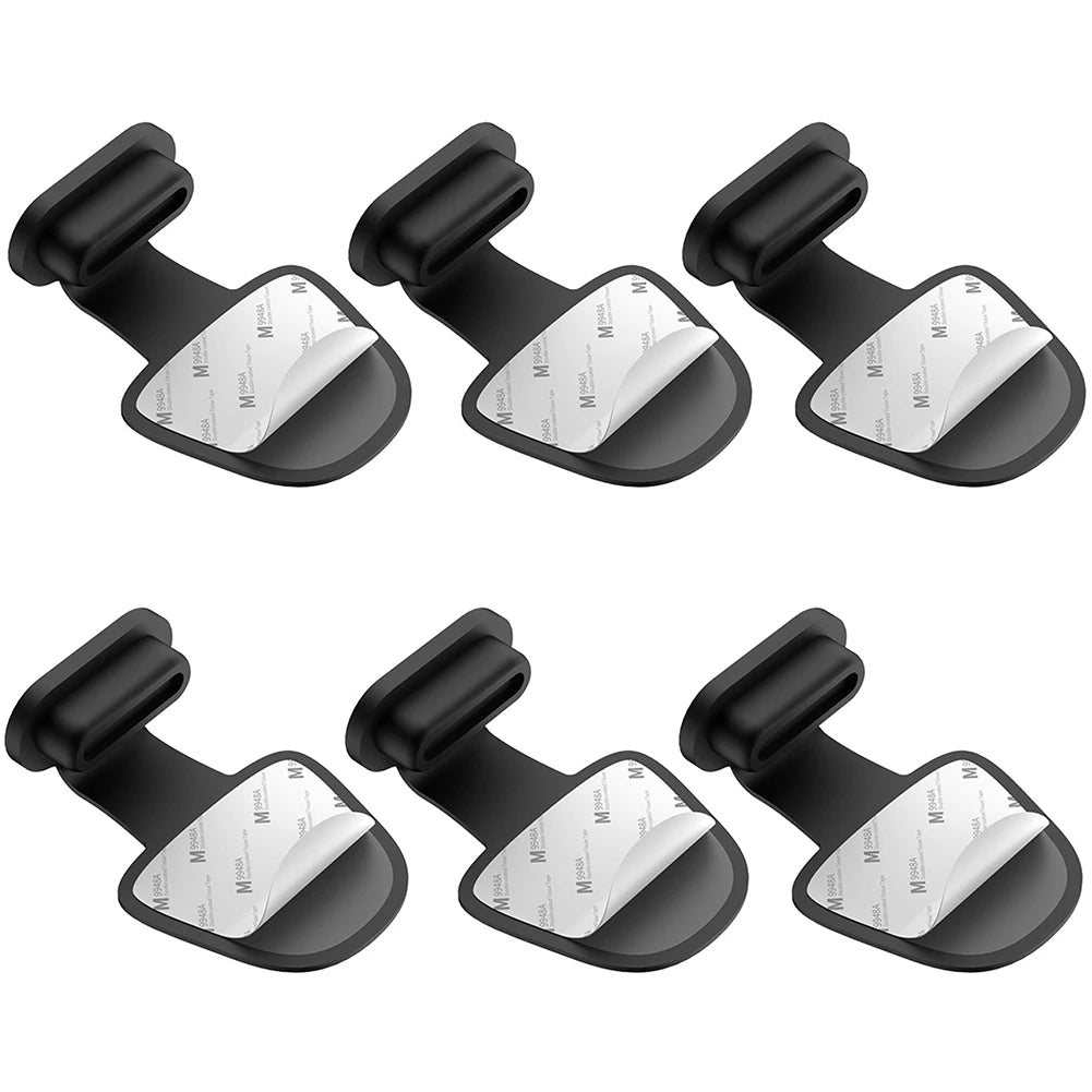 2/4/6pcs Silicone Phone Charging Port Dust Plug for iPhone Anti-lost Dustproof Cap Cover Mobile Phone Accessories