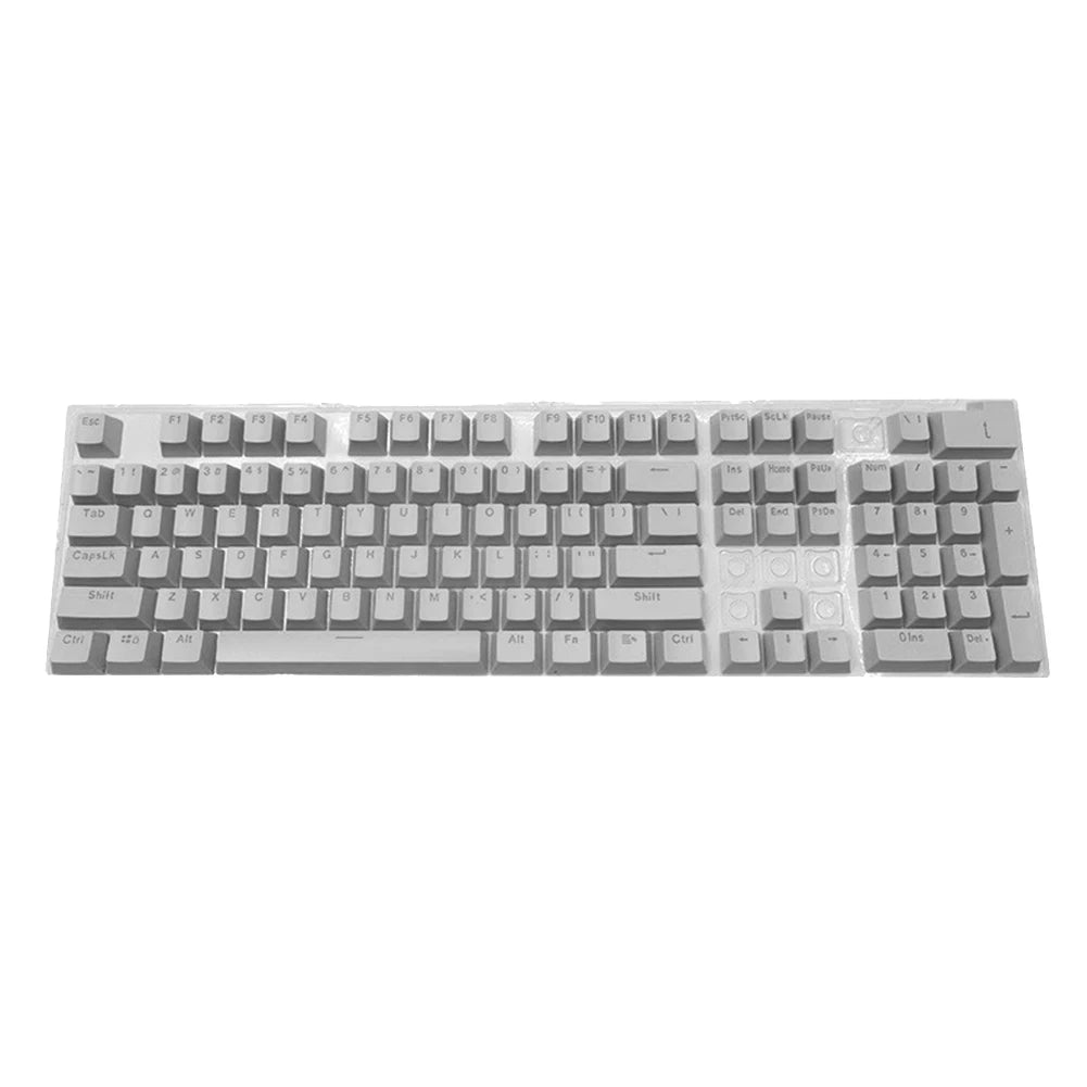 104pcs ABS Universal Mechanical Keyboard Keycaps DIY Ergonomic Blank Keycaps For Cherry MX Keyboard Replacement Backlit Key Cap