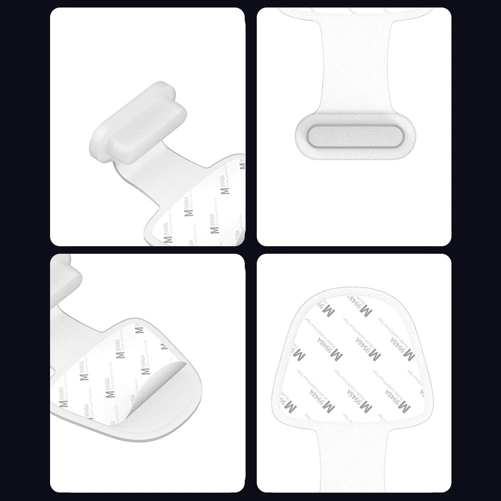 2/4/6pcs Silicone Phone Charging Port Dust Plug for iPhone Anti-lost Dustproof Cap Cover Mobile Phone Accessories