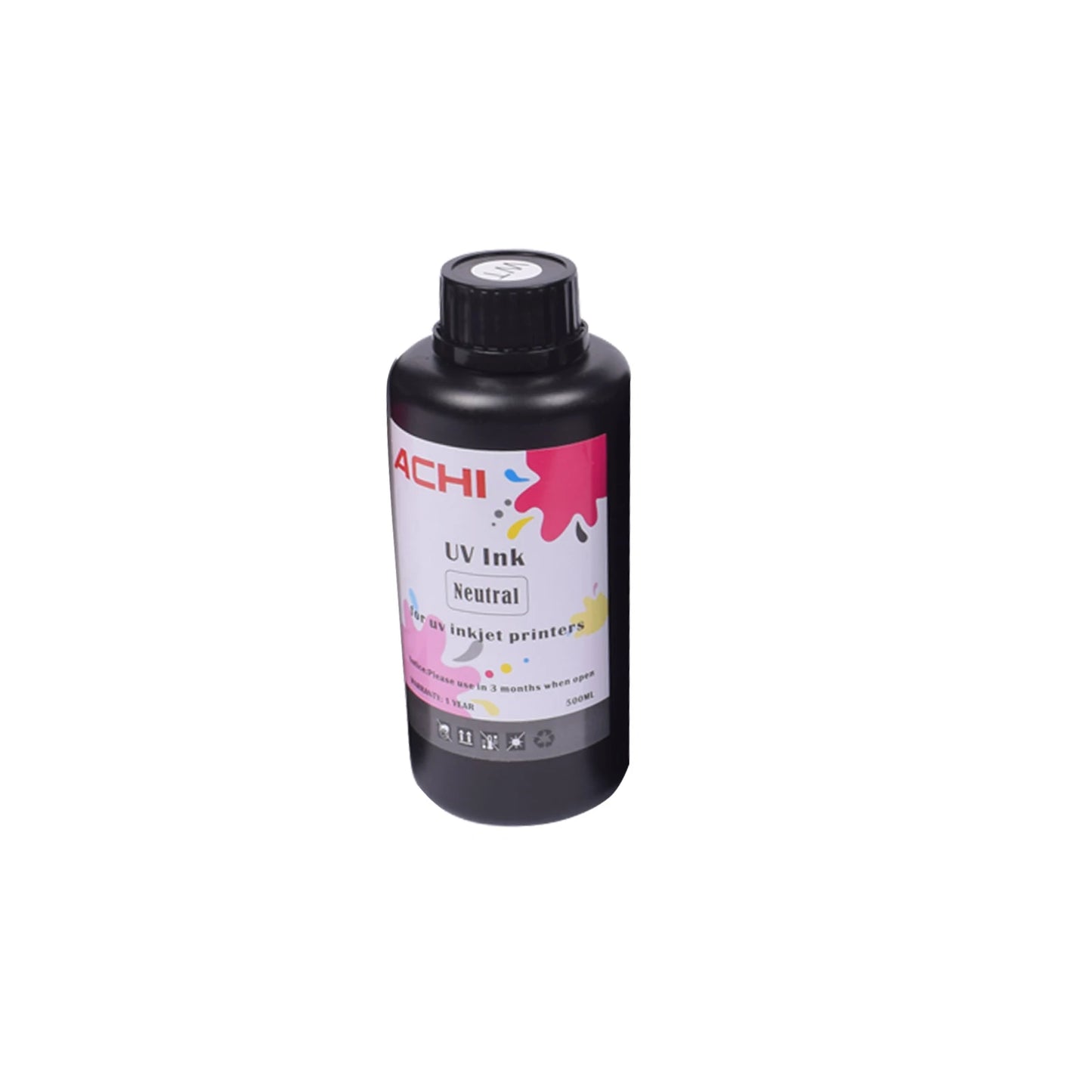 US STOCK LED UV Ink for UV Printer 1390 L1800 L800 XP600 TX800 L805 UV Flatbed Printer 250ML/500ML CMYKW UV Neutral Ink