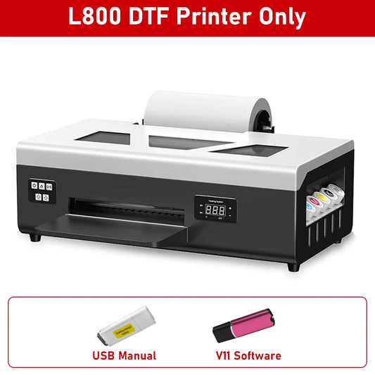 A4 DTF Printer for Epson L805 Direct to Film DTF Impresora Heat Transfer DTF Printer for Clothes Tshirt DTF Printing Machine