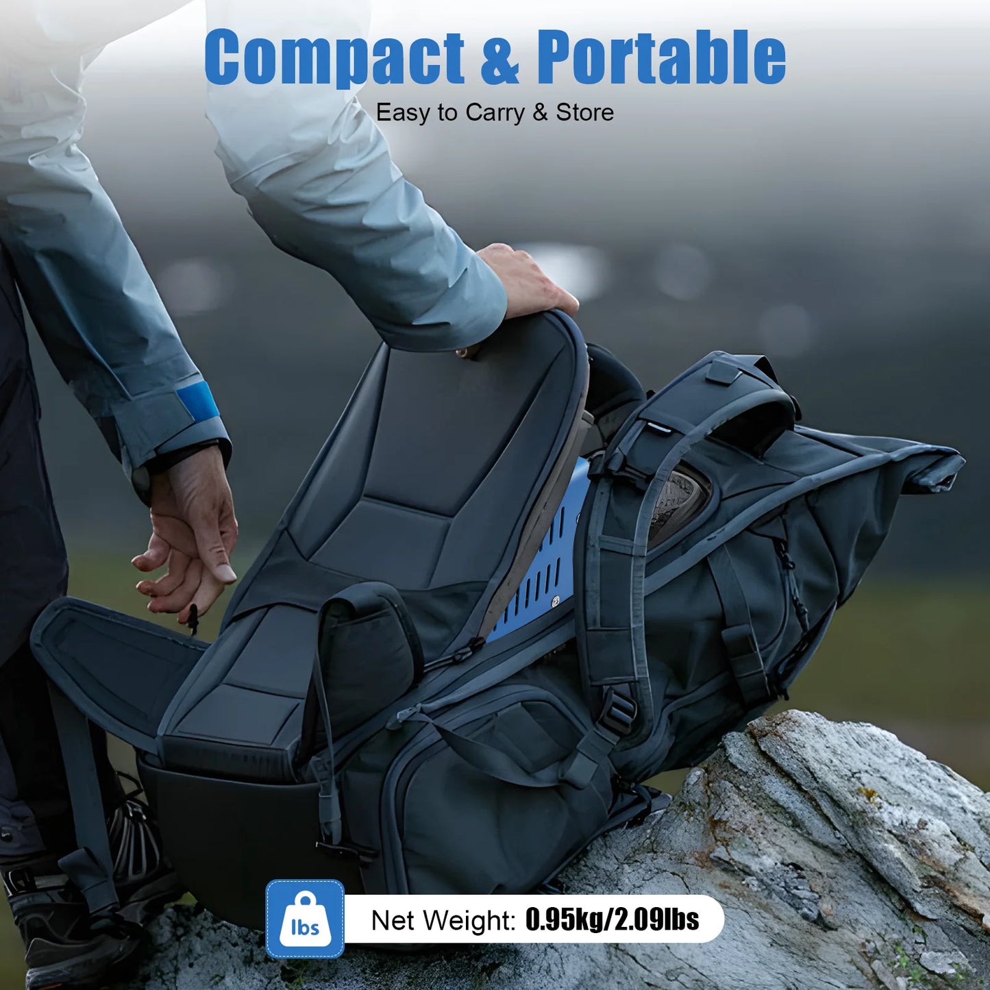 20W Manual Hand Crank Generator Portable Emergency USB Charging Generator for Travel Camping Survial