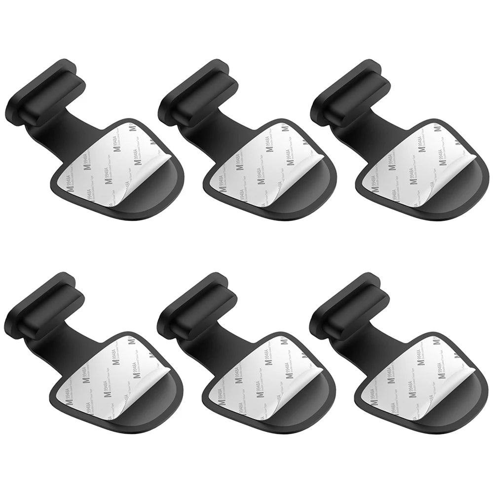 2/4/6pcs Silicone Phone Charging Port Dust Plug for iPhone Anti-lost Dustproof Cap Cover Mobile Phone Accessories