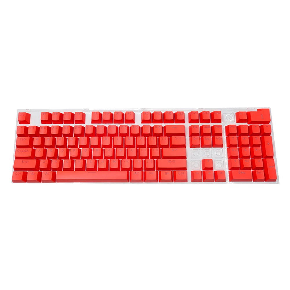 104pcs ABS Universal Mechanical Keyboard Keycaps DIY Ergonomic Blank Keycaps For Cherry MX Keyboard Replacement Backlit Key Cap