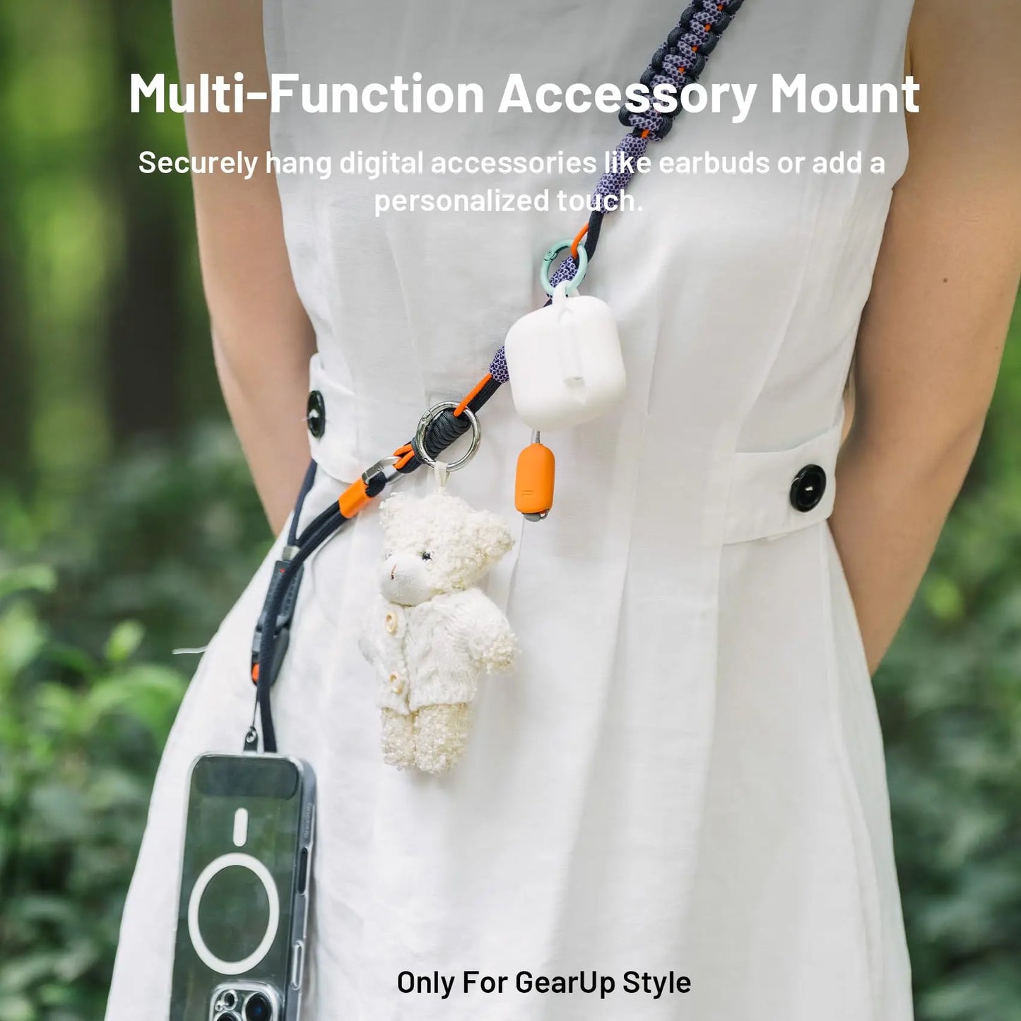 PGYTECH LinkGo Phone Photography Strap Hand woven mobile phone strap with crossbody hanging rope and neck