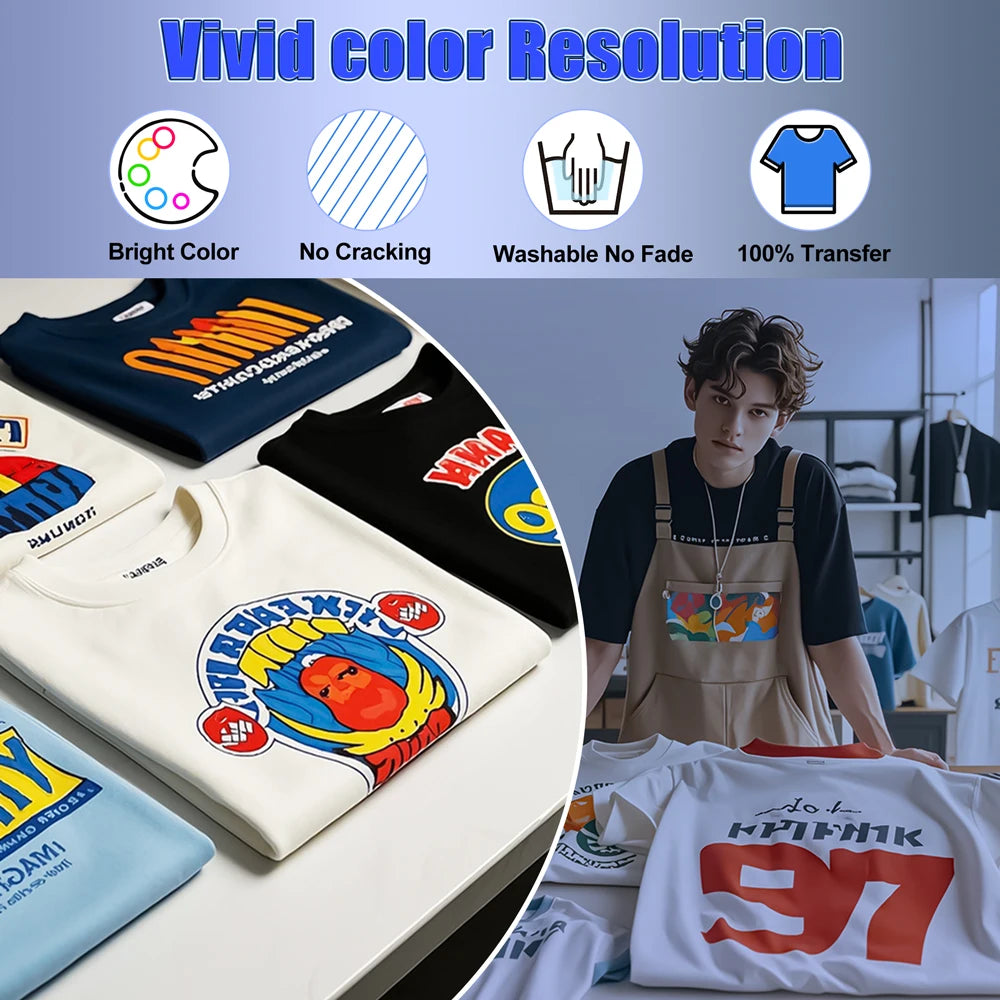 Colorsun A4 DTF Printer For Epson L800 Impresora A4 DTF Printing Machine With  Oven For T-Shirts Bags Hoodies A4 DTF Printers